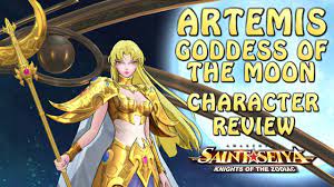 ARTEMIS GODDESS OF THE MOON! FULL CHARACTER REVIEW!! Saint Seiya Awakening  - YouTube