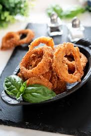 You might need to stir the last few onion slices into the batter to coat them entirely. Onion Rings Without Milk Foods Guy