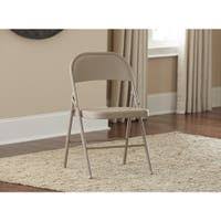 Includes 4 steel folding chairs. Folding Chairs Cosco Shop Online At Overstock