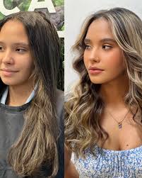 Buenas tardes 🚀🎄💃🏻💖 new hair para nuestra querida Vanessa realizado  por Maria Ogando🤗 Está en tu señal: UNA TÉCNICA de color es el cambio que  necesitas para cerrar el 2024 con broche