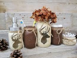 Dwellza mirror janette bathroom accessories set, 4 piece bath ensemble, bath set collection features soap dispenser pump…. 14 Farmhouse Mason Jar Decor Inspirations That Are No Less Than Fabulous
