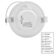 Bei idealo.de günstige preise für einbaustrahler einbautiefe 20mm vergleichen. Lumare Led Einbaustrahler 12w 800lm 230v Ip44 Ultraflach 3er Set Wohn 8 99