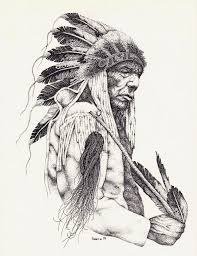 40 easy illustrated animal sketch drawing ideas. Sketches Of Native American At Paintingvalley Com Explore Collection Of Sketches Of Native American