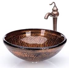 Mit einem neuen wasserhahn kannst du deinem badezimmer einen vollkommen neuen look verpassen und es verschönern. Casa Padrino Jugendstil Waschtisch Set O 43 X H 37 2 Cm Retro Einhebel Wasserhahn Mit Antiker Marmoroberflache Und Elegantem Runden Glas Waschbecken Rustikales Bad Zubehor