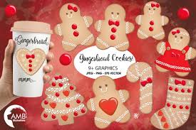 Affordable and search from millions of royalty free images, photos and vectors. Xmas Cookies Clipart Graphic By Ambillustrations Creative Fabrica
