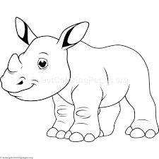 Coloring pages are fun for children of all ages and are a great educational tool that helps children develop fine motor skills, creativity and color 2) click on the coloring page image in the bottom half of the screen to make that frame active. Cartoon Baby Rhino Coloring Pages Rhino Coloring Pages Baby Coloring Pages Cartoon Coloring Pages