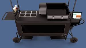 Stand Snack Refrigere Chariots De Nourriture Cuisine De Rue Design De Food Truck