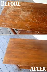 Fix Scratches On Wood Furniture 1 4 Cup Vinegar And 3 4 Cup Olive Oil By Orkant Cleaning Hacks Scratched Wood Diy Cleaning Products