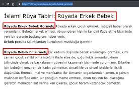 ruyada erkek bebek gormek islami ruya tabiri bebek erkek bebek ruya