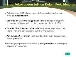 Tujuan kajian ini adalah untuk mengkaji tahap pengetahuan guru terhadap latihan dalam perkhidmatan berdasarkan keperluan sistem kualiti pendidikan malaysia ( skpm ). Pengoperasian Latihan Peningkatan Profesionalisme Bidang Pengajaran Ppt Video Online Download