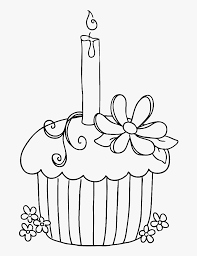 35+ birthday coloring pages for adults for printing and coloring. Coloring Clipart Cupcake Birthday Coloring Pages Free Hd Png Download Kindpng