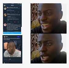 Black Guy Happy Sad Meme Hd Png Download Transparent Png Image Pngitem