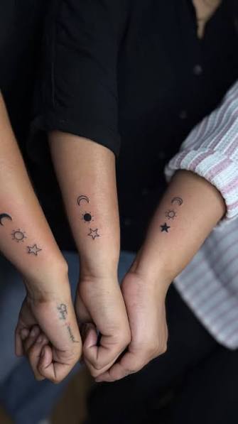 Symbolic Sentimental Good Friend Tattoos