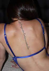 25 Ideas To Get A Tattoo Right Up Your Spine Spine Tattoos Spine Tattoos For Women Tattoos