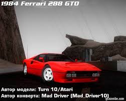 To homologate it for racing. Gta San Andreas Ferrari 288 Gto 1984 Mod Gtainside Com
