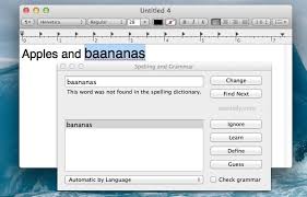 Summon A Spelling Grammar Check Tool In Mac Os X With A Keyboard Shortcut Osxdaily