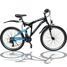 Talson 26 Zoll Mountainbike Fahrrad Mit Vollfederung Beleuchtung 21 Gang Shimano Oxt Black Amazon De Sport Freizeit Mountainbike Kinderfahrrad Fahrrad