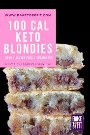 Keto Milk Chocolate Blondies Baketobefit Recipe Healthy Dessert Recipes Keto Dessert Recipes Keto Milk
