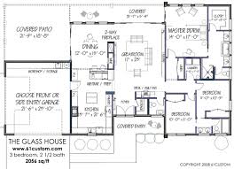 Contemporary house plan with open floor plan. Modern House Plan Cabin Plans Arizona House Plans 151543