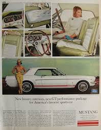 Jul 21, 2021 · 1965 mustang interior options. 1965 Ford Mustang Gt Ad Luxury Interiors Vintage Ford Ads