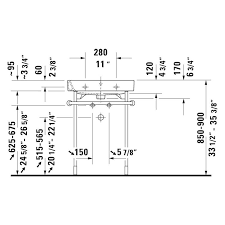 wall mount bathroom sink with overflow