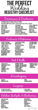 The Perfect Wedding Registry Checklist Taylor Bradford Wedding Registry Checklist Wedding Registry Perfect Wedding
