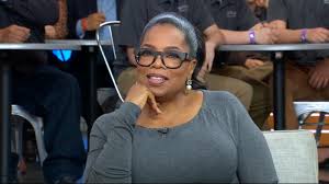 Oprah winfrey is a vision in red. Oprah Winfrey S Advice To Young Girls Highest Honor On Earth Is Being Yourself Abc News