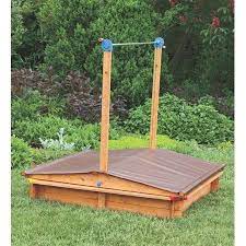 Austrian Wooden Sandbox Roof Covers Sandbox And Protects From Sun Walmart Com Wooden Sandbox Backyard Sandbox Backyard Decor