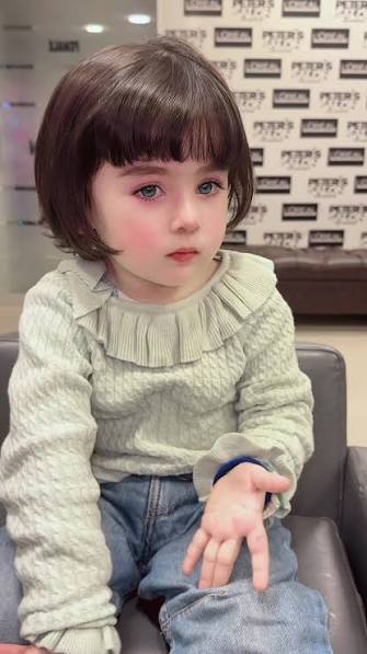 Cute Baby Girl's Amazing Haircut Transformation