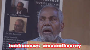 PROF CABDALLA MANSUUR MUCJISADA FARTA SOMALIGA MAAY IYO MAXAA SHIRKII ALIF  MAAY BORAS SWEDEN