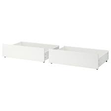 It basically does already come apart into the headboard, footboard and two side panels quite easily with a few big recessed screws/bolts at the corners. Malm White Bed Storage Box For High Bed Frame Single Double Ikea