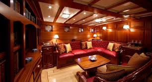 Elena Salon Image Of Elena Yacht Interior Beautiful Interiors Modern Sailing Yacht Interior