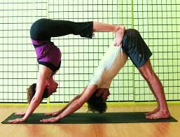 Double Down Dog Couples Yoga Poses Meditation Magazine