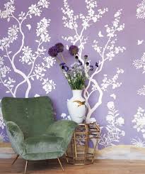 24 Gorgeous Wallpaper Designs To Transform Your Space Home Wallpaper Purple Wallpaper Designer Wallpaper