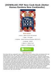 My better homes and gardens cook book, 1930, 1935, binder edition: Ebook Downlad Pdf New Cook Book Better Homes Gardens New Cookbooks Page 1 Created With Publitas Com