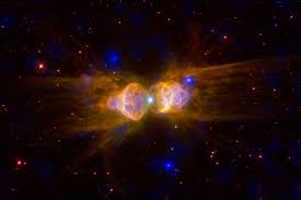 The Ant Nebula This Sun Like Star Is In The Late Stages Of Life Expelling Mass At About 50k Mi 80k Km Per Hour Planetary Nebula Nebula Planetary