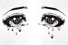 Image of anime eyes crying sketches crying eye drawing drawings. Crying Eyes Drawing Crying Beautiful Eyes In Anime Or Manga Style With Teardrops Eye Drawing Crying Eye Drawing Drawings