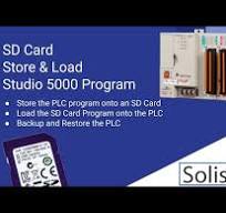 PLC SD Card | Load Restore PLC Program CompactLogix ControlLogix Allen  Bradley Studio 5000 Tutorial