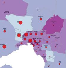It's not just the western cape where south africa's coronavirus hotspots have embedded themselves, and a return to level 5 is a real threat for some. Mapping Covid 19 Spread In Melbourne Shows Link To Job Types And Ability To Stay Home
