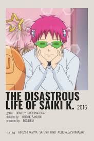 See more ideas about manga, wall, manga watercolor. The Disastrous Life Of Saiki K Poster By Cindy Anime Canvas Minimalist Poster Anime Printables