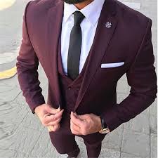 No man's wardrobe is complete without a suit, make sure you're suited and booted with this selection of classics. 2021 Latest Coat Pant Designs Wine Red Business Men Suit 2019 Prom Tuxedo Slim Fit Groom Dress Men Wedding Suits Blazer Terno From Sweatcloth 85 73 Dhgate Com