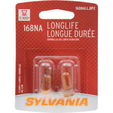 details about side marker light bulb long life blister pack twin front sylvania 168nall bp2