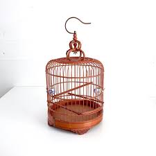 Check spelling or type a new query. Vintage Birdcage Round Carved Bamboo Wooden Bird Cage Wood Etsy