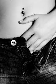File Female With Left Hand On Unbuttoned Pants And With Navel Piercing Jpg Wikimedia Commons