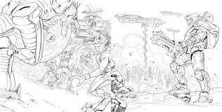 Download Halo Coloring Book Microsoft Amazon Ca Books