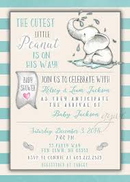 Elephant Baby Shower Invitation Boy Printable Digital File Etsy Elephant Baby Shower Invitations Elephant Baby Shower Invitations Girl Elephant Baby Shower Invitations Boy