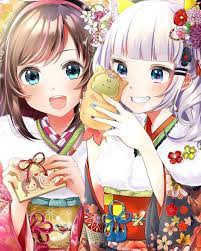 v tuber おしゃれまとめの人気アイデア pinterest ngọc nguyễn phương bảo かわいいアニメの女の子 正月 イラスト かわいいイラスト