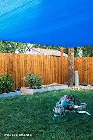 Determining the correct fixing points once you have identified the location for your shade sail(s) it is important to determine the most suitable fixing points for the corners. Diy Shade Sail Installation Add Shade To Your Backyard