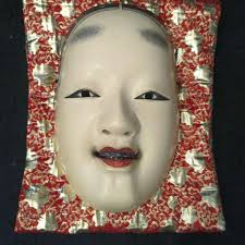 能面 能楽 雅楽 小面 一刀彫 手彫り