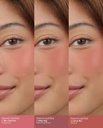 I couldn't help but wonder... who needs six shades of blush? I do.  Hyaluronic Liquid Blush help enhances your complexion and provides a  radiant glow with a pop of colour. Which shade